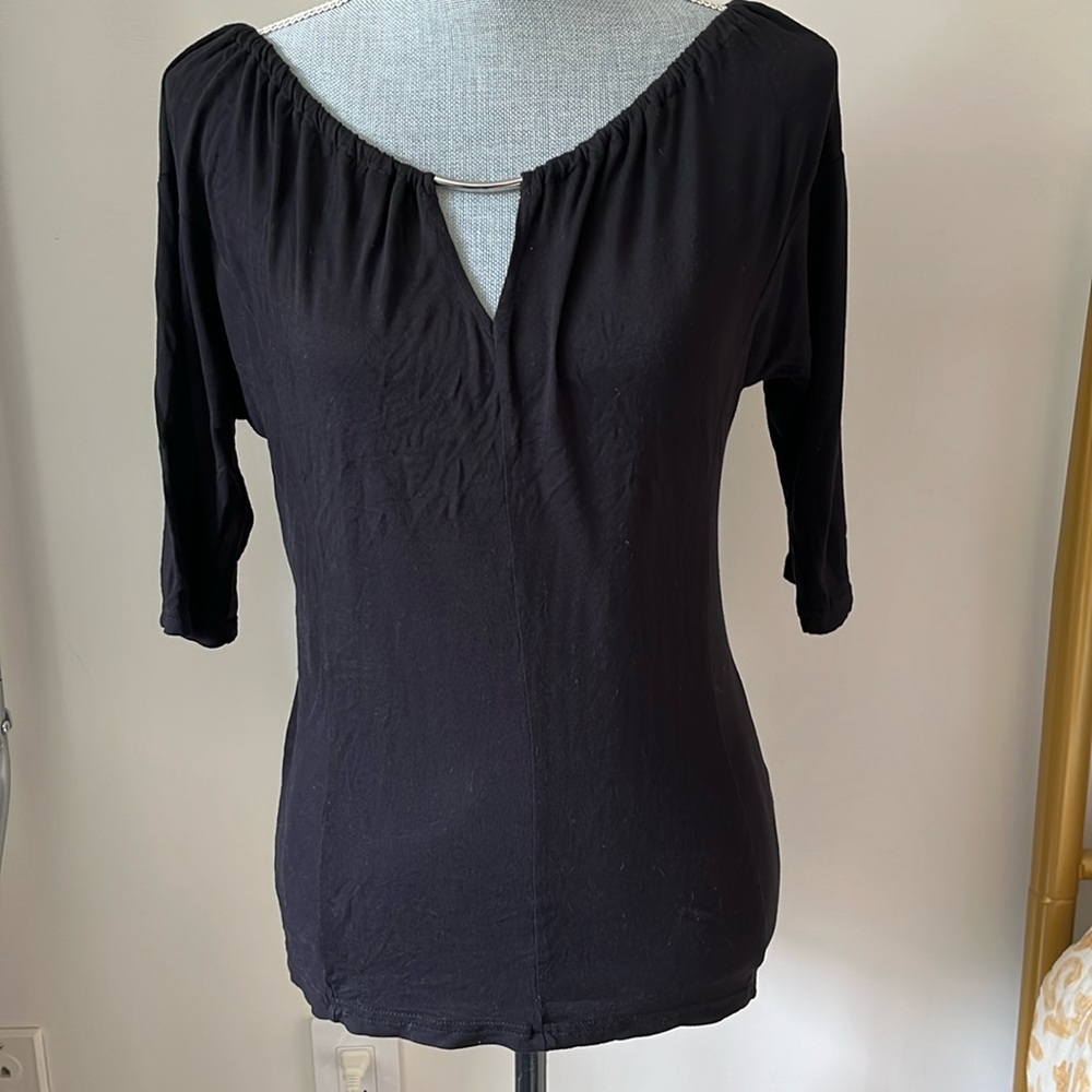 Calvin Klein keyhole shirt